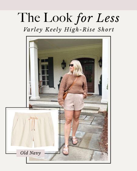 Casual high-waisted athleisure drawstring shorts I love 

#LTKFind #LTKunder100 #LTKSeasonal