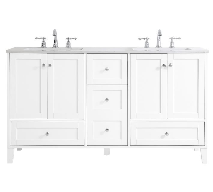 Moro 60" Double Sink Vanity | Pottery Barn (US)