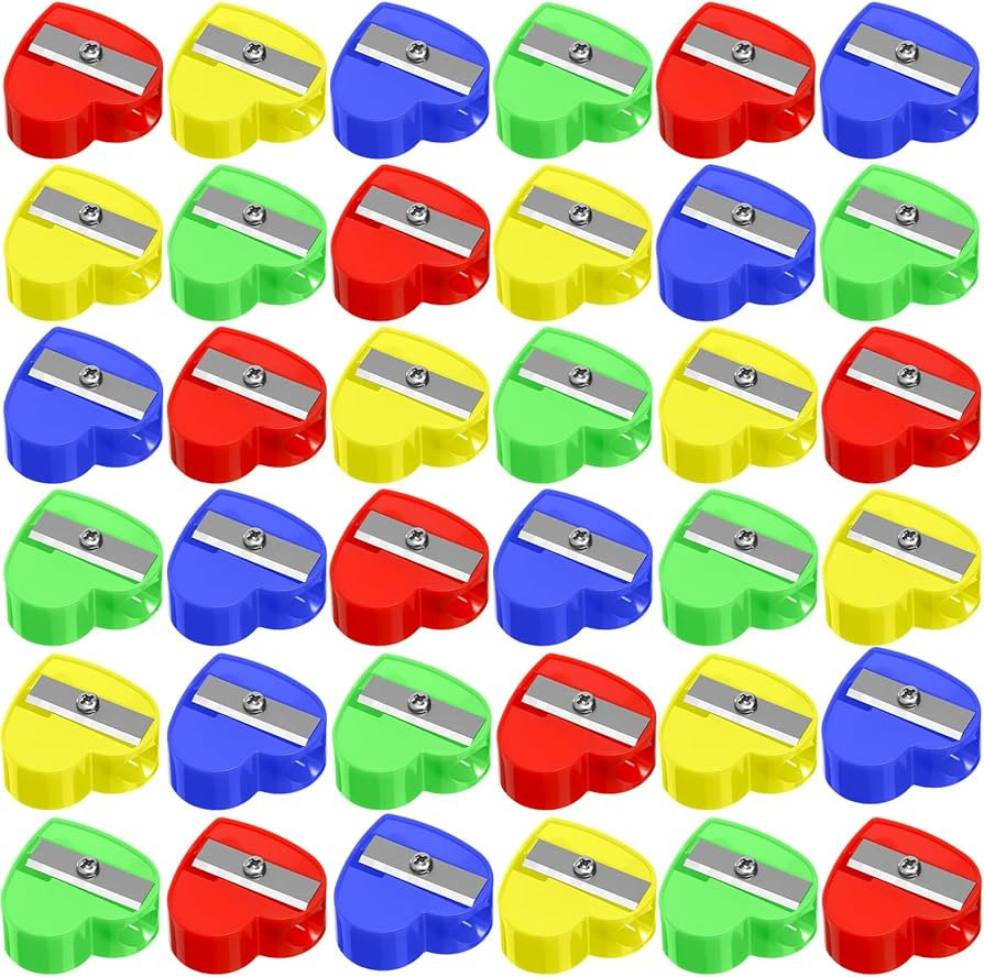 Fainne 200 Pcs Pencil Sharpeners Bulk, Mini Manual Pencil Sharpeners Handheld Small Pocket for Of... | Amazon (US)