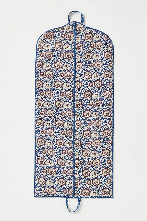 Printed Hanging Garment Bag | Anthropologie (US)