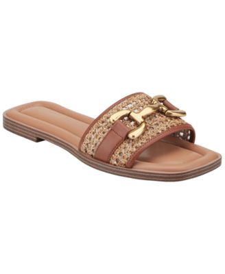 Women's Vana Bit Woven Flat Slide Sandals | Macy's
