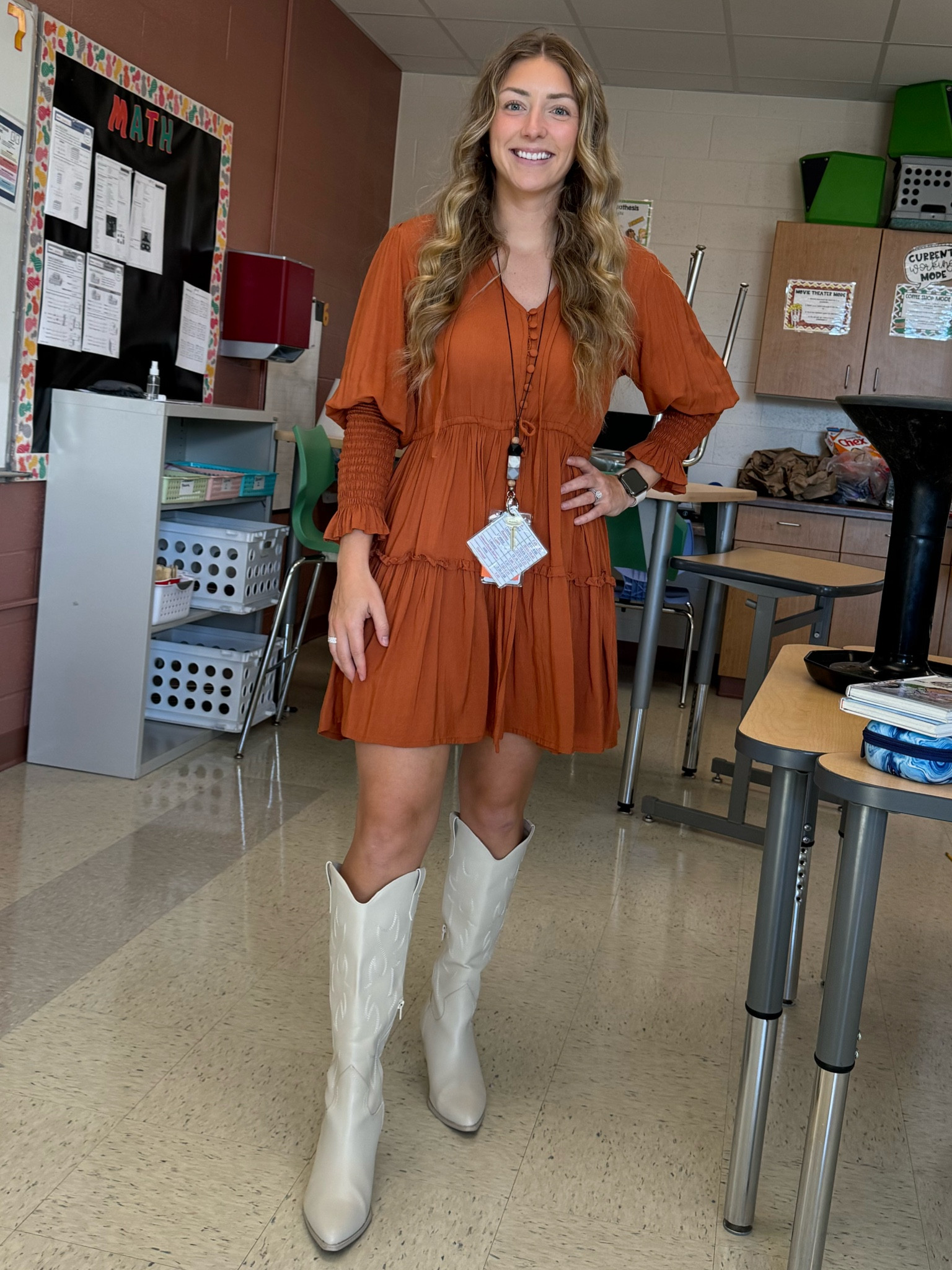 White boots and a pretty fall dress…what more do you need? 

#LTKFindsUnder50 #LTKStyleTip #LTKShoeCrush