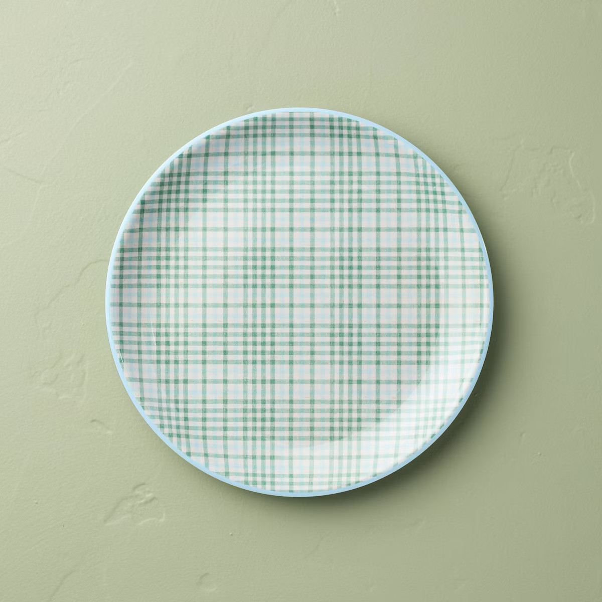 Layered Plaid Melamine Dining Plates - Hearth & Hand™ with Magnolia | Target