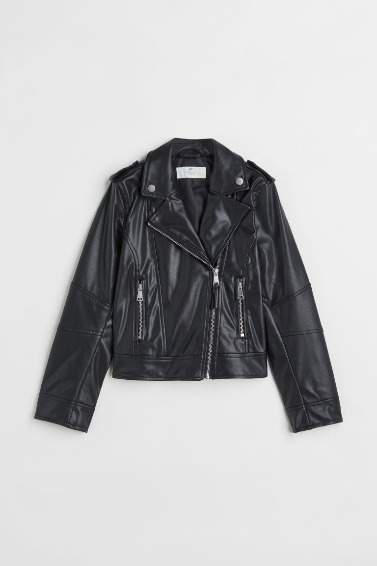 H & M - Biker Jacket - Black | H&M (US + CA)