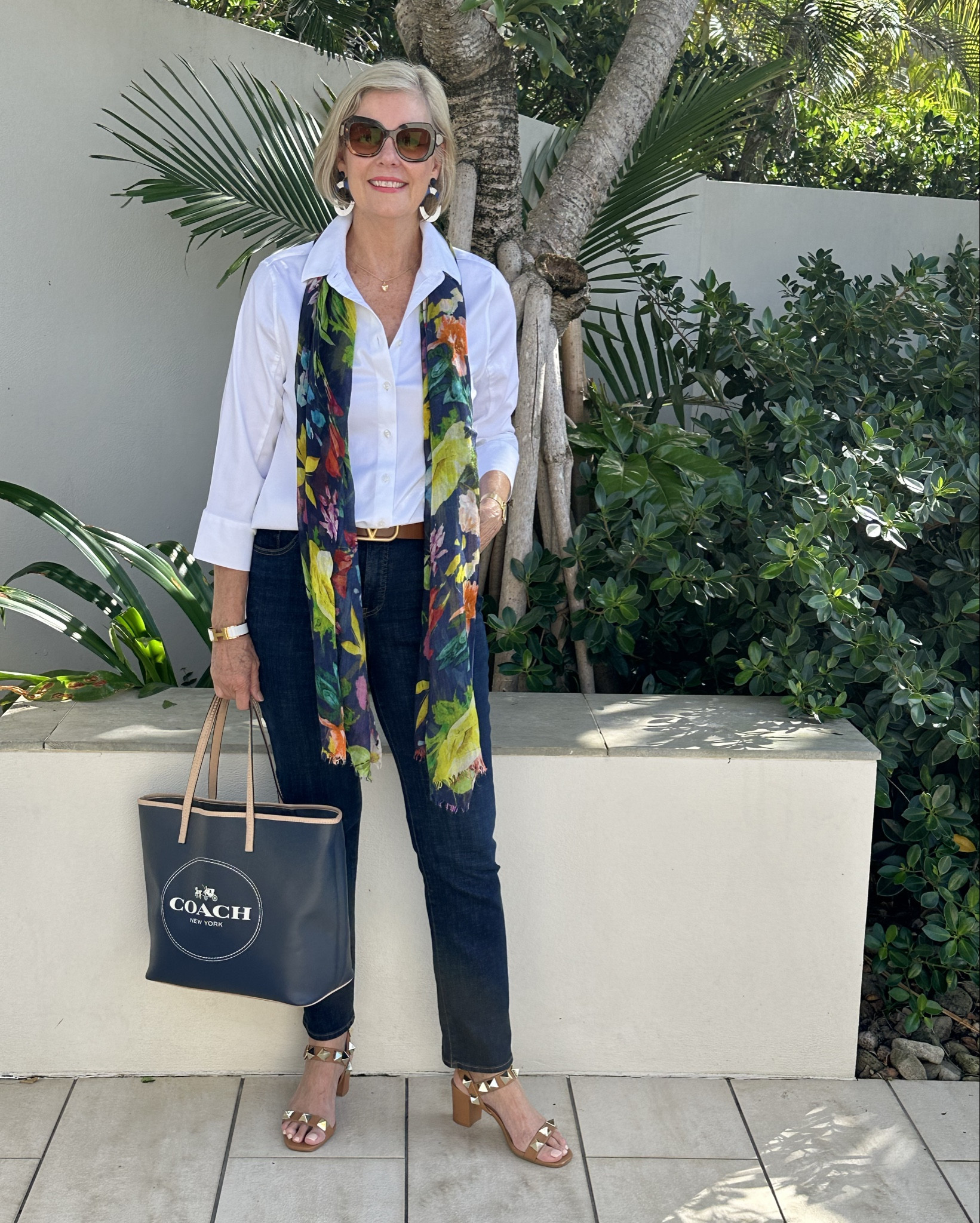 Copy my style!
Loving this denim and crisp white shirt look. So chic! 

Linda is 175cms and wears a Size 12 AU and Size 8 USA. 

#timelessstyle #classicstyle #over50fashion

#LTKstyletip #LTKover50style #LTKaustralia