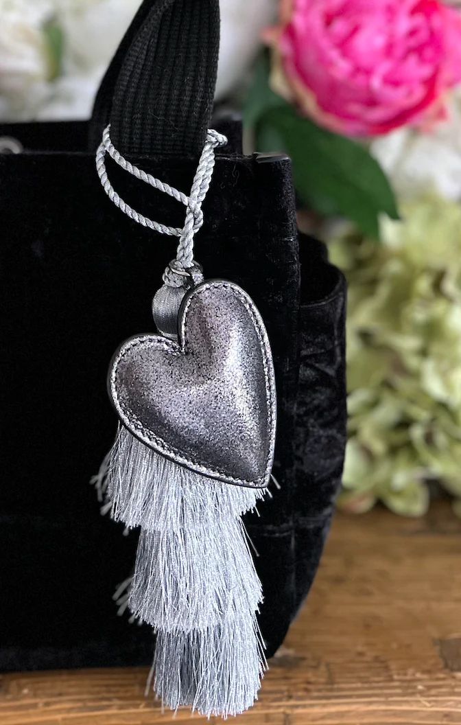 Special Gift Set - Koala Silver Heart Charm and Silver Tassel - Just $ | Quilted Koala