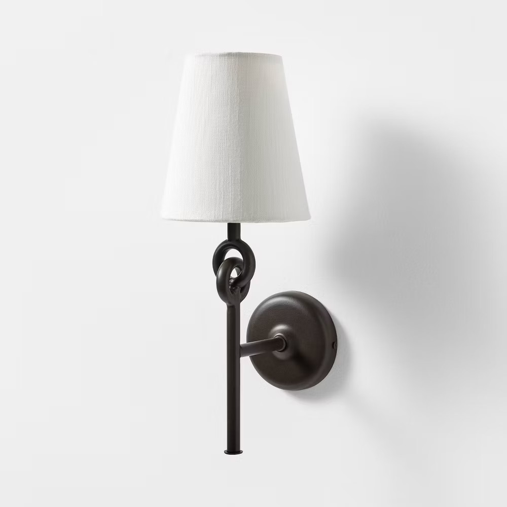 Wall Sconce Metal Ring Black - Threshold designed with Studio McGee | eBay US