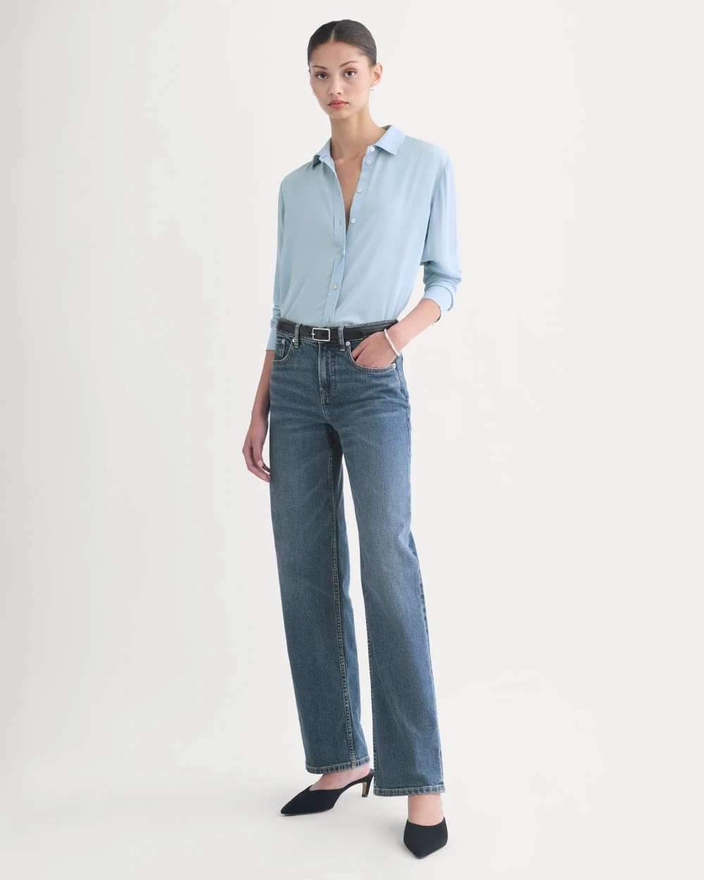 The Column Jean | Ocean | 31" Inseam | Everlane