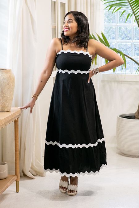 Love this flowy summer dress from Amazon!

Maxi dress. Summer style. Amazon fashion. Black and white dress. Outfit inspo. Amazon finds

#LTKFindsUnder50 #LTKStyleTip