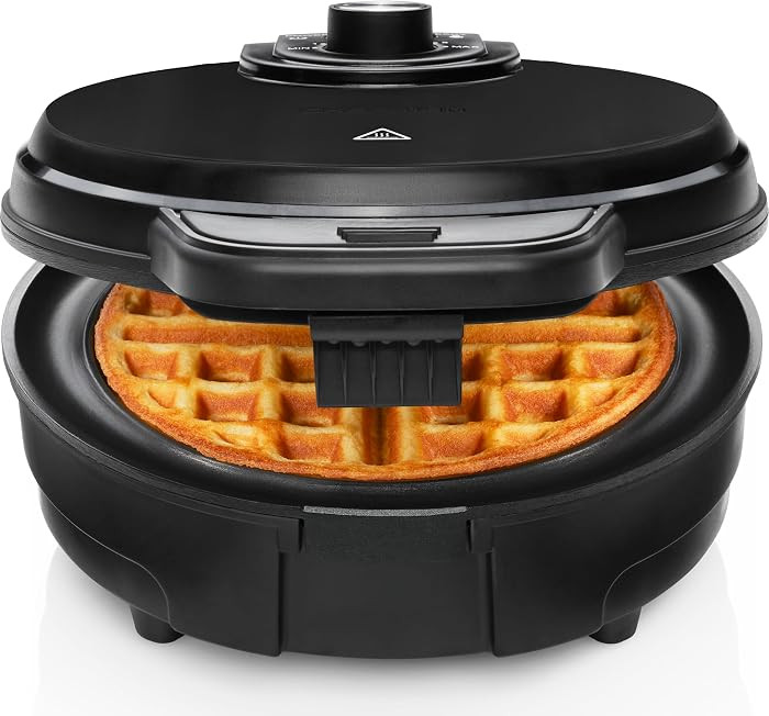 Chefman Anti-Overflow Belgian Waffle Maker w/Shade Selector, Temperature Control, Mess Free Moat,... | Amazon (US)