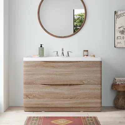 Firkins 48" Double Bathroom Vanity Set | Wayfair North America
