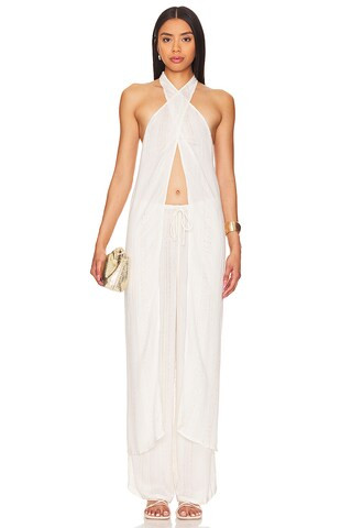 LSPACE Cyrus Cover Up Top in Cream from Revolve.com | Revolve Clothing (Global)