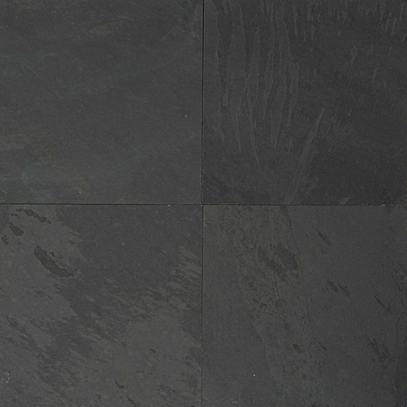 Black Pearl 24" x 24" Gauged Slate Tile | Bedrosians Tile & Stone