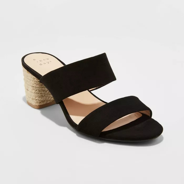 Women's Patricia Espadrille Block Heeled Pumps - A New Day™ | Target