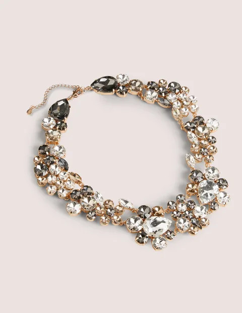 Jewel Cluster Necklace | Boden (UK & IE)