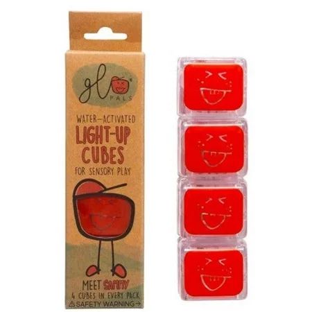 Glo Pals Light Up Water Cubes - Red | Walmart (US)
