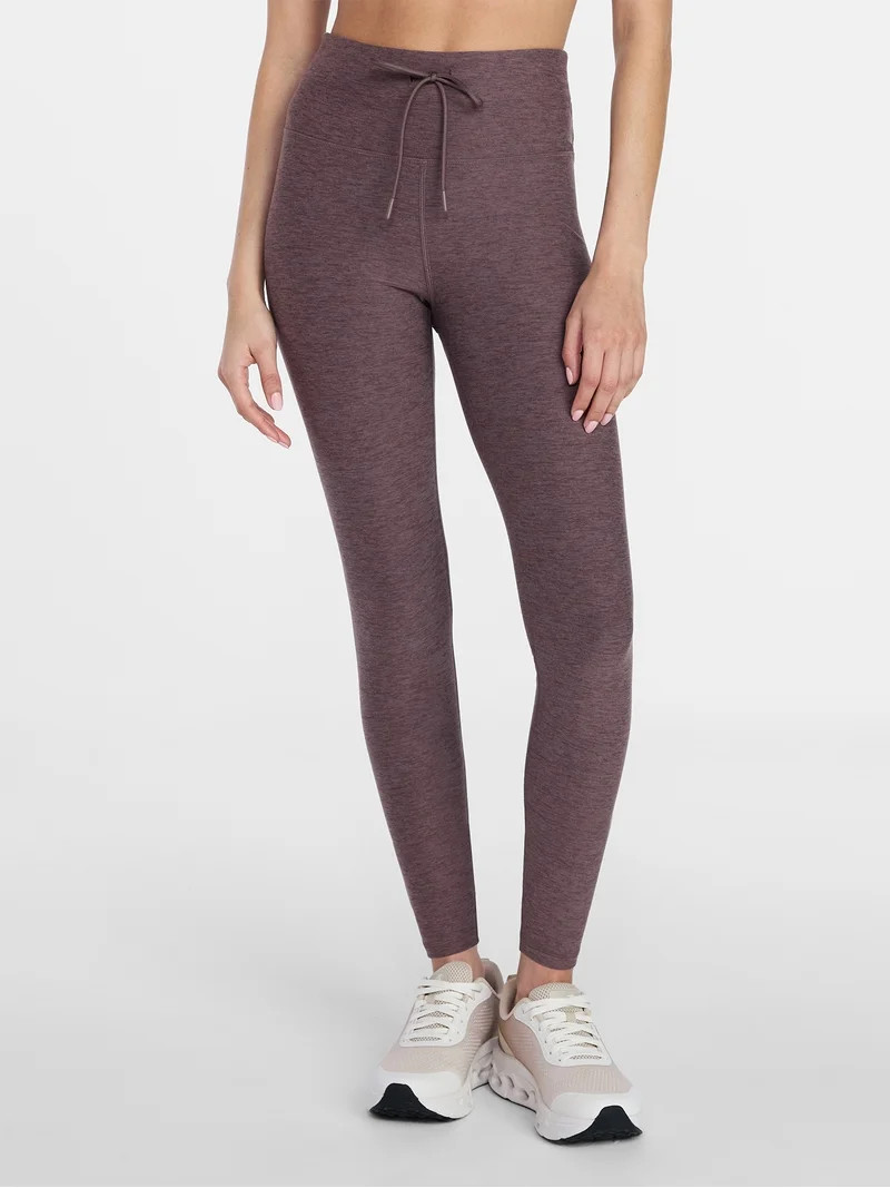 Athletic Works Women's ButterCore Compression Leggings with Drawstring, 7/8 Length, Sizes XS-XXXL | Walmart (US)