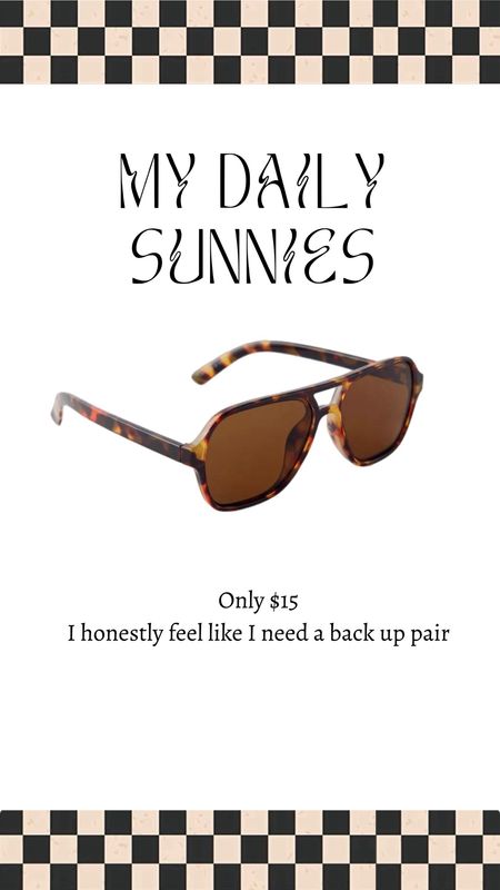 These sunglasses are my fav and so cheap! I need a back up! 🕶️🕶️

#LTKStyleTip