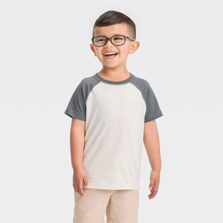 Toddler Boys' Short Sleeve Jersey T-Shirt - Cat & Jack™ | Target