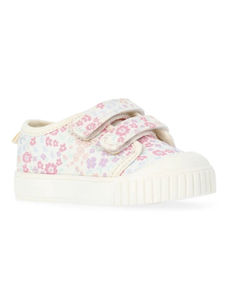 WONDER NATION BABY GIRL TWO-STRAP BUMP TOE SNEAKERS | Walmart (US)