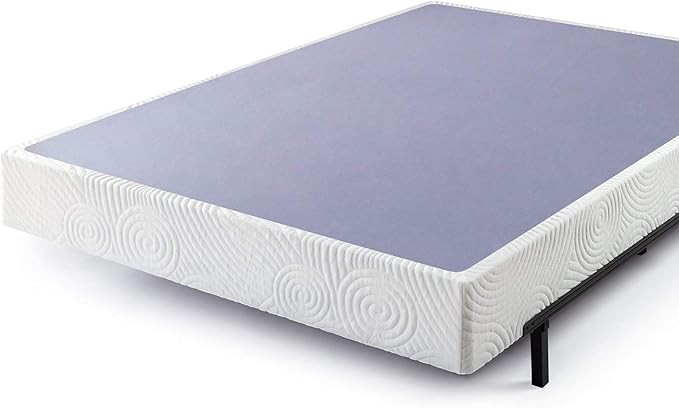 ZINUS Metal Box Spring with Wood Slats, 9 Inch Mattress Foundation, Sturdy Steel Structure, Easy ... | Amazon (US)