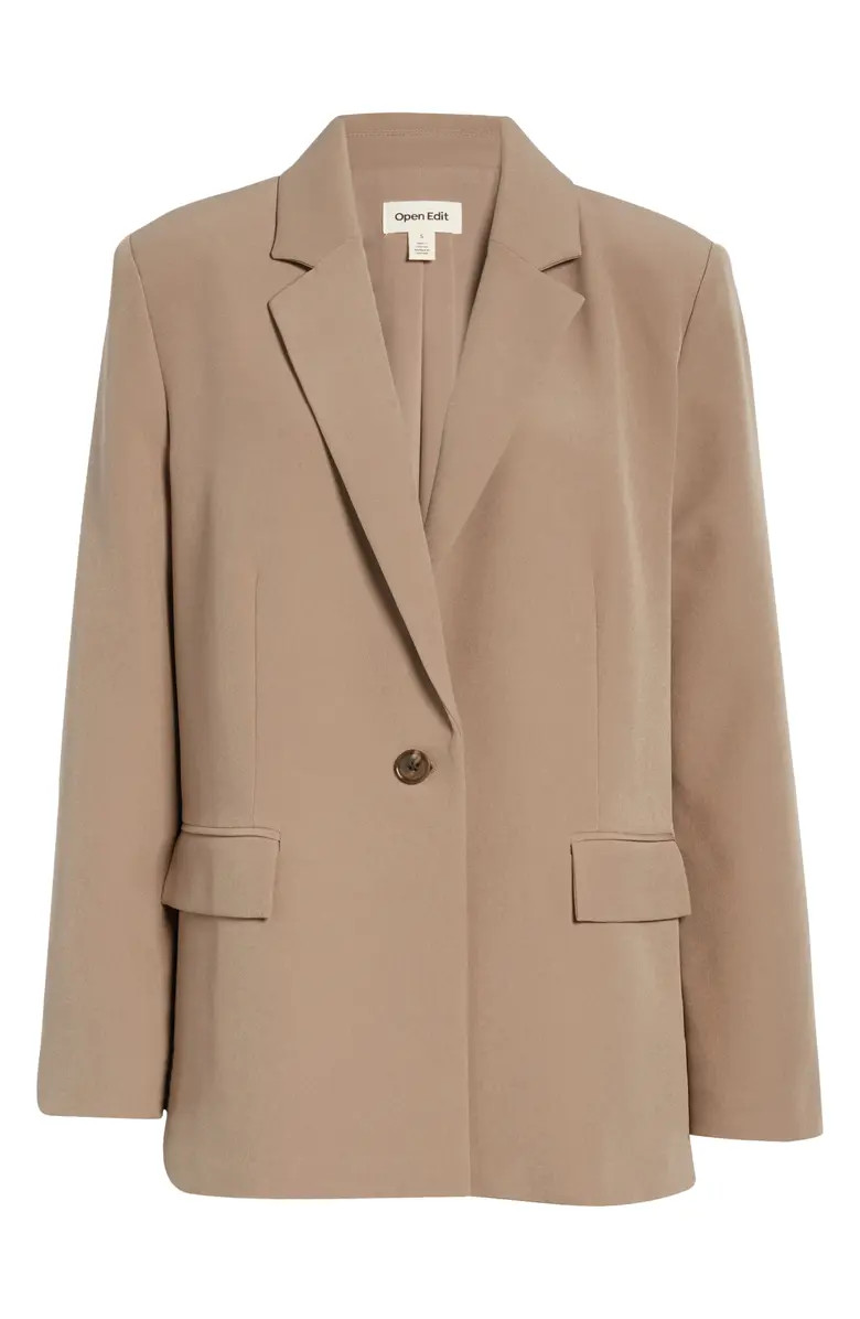 Open Edit Relaxed Fit Blazer | Nordstrom | Nordstrom