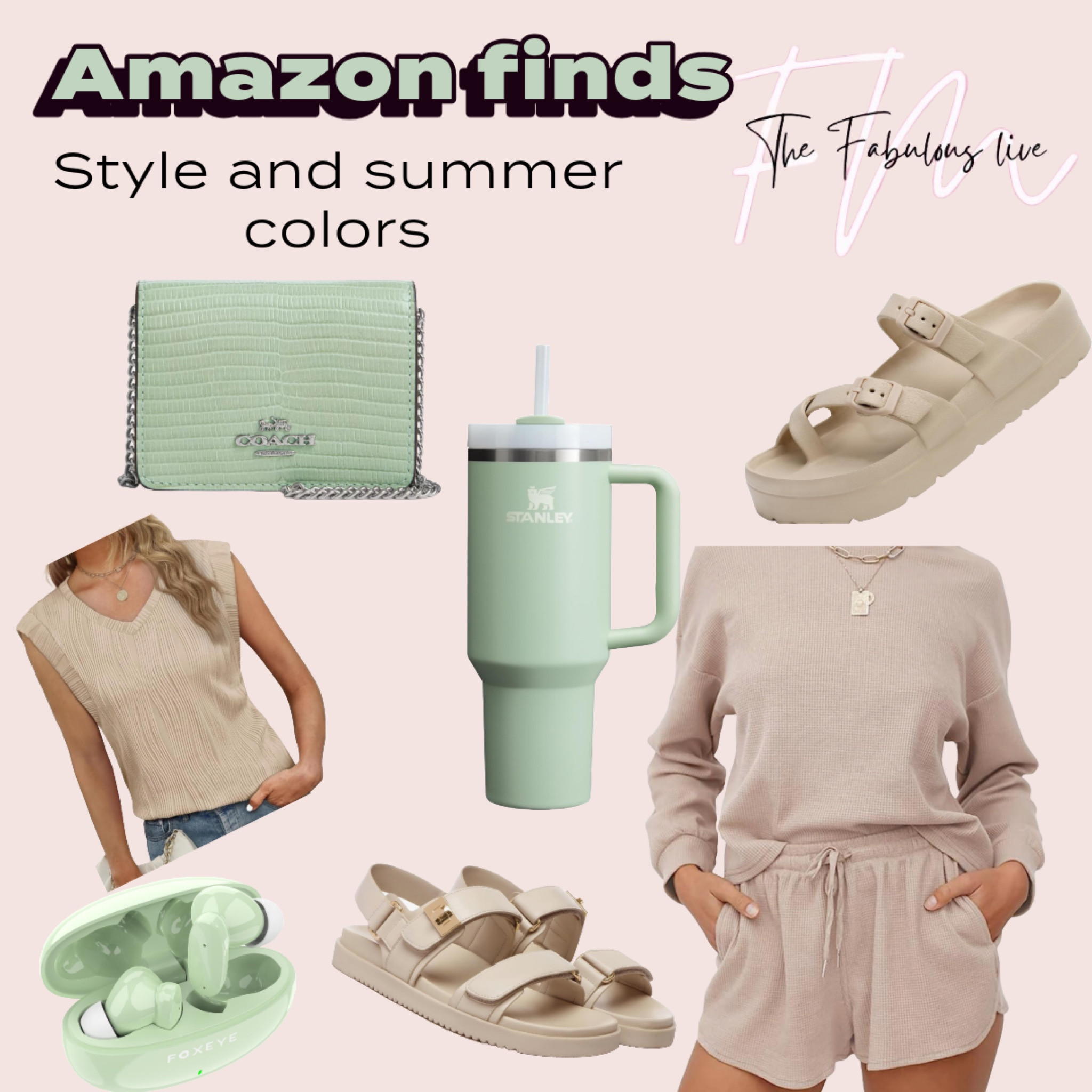 Si quieres estar a la moda este verano y andar con los colores que están en trend aquí te dejo varias combinaciones con los artículos en trend.

Muchos tienen cupones! Si quieres saber cuáles son escríbeme comentarios. 🩴👗

Mis Amazon finds color limón😍

#LTKFindsUnder50 #LTKStyleTip #LTKFindsUnder100