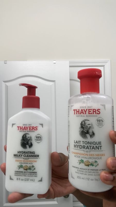 Great facial cleanser and toner options from Thayers for dry skin all year round and oily skin in the winter.

#LTKbeauty