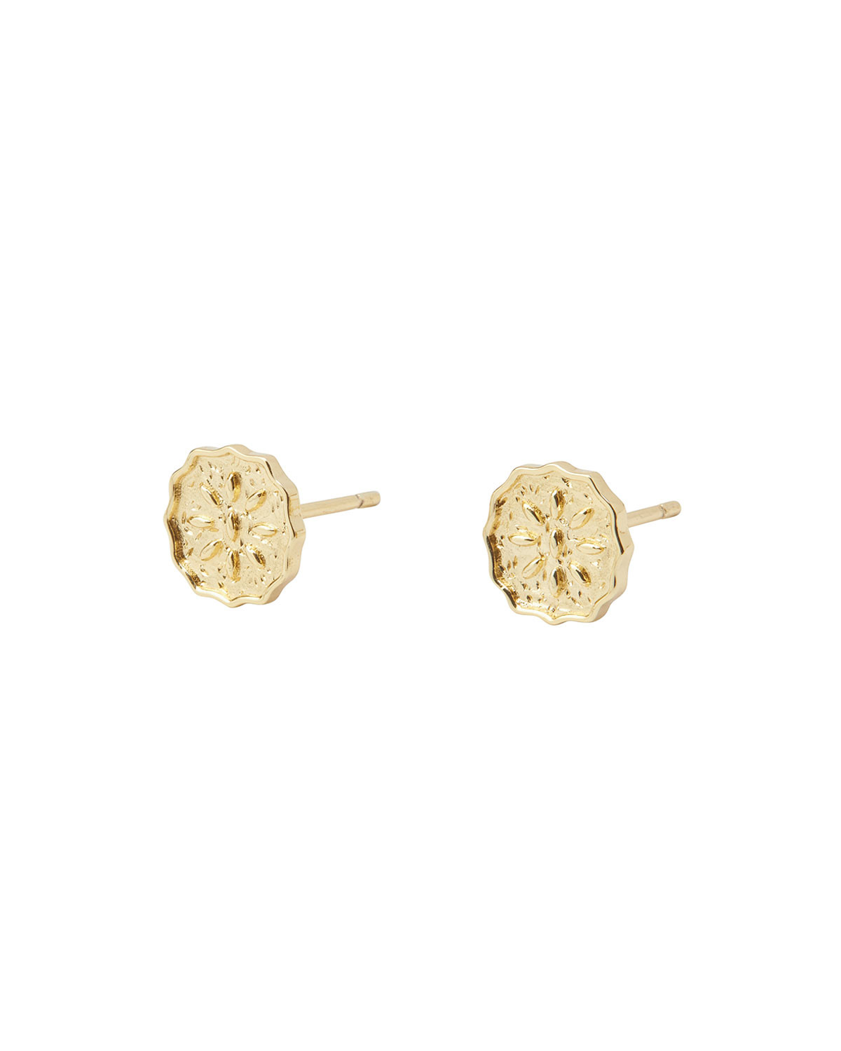 Mosaic Coin Stud Earrings | Neiman Marcus