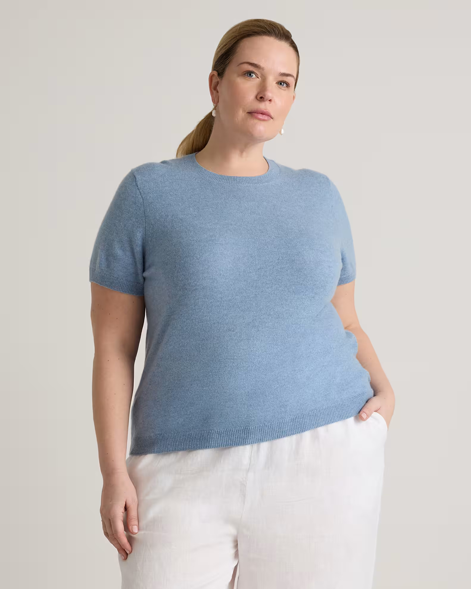 Mongolian Cashmere Tee | Quince