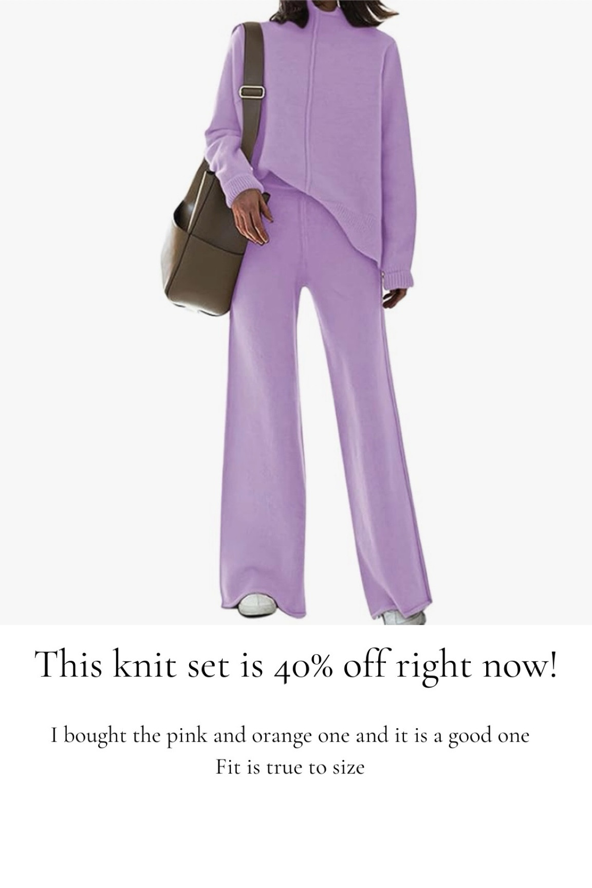 Love this set and also comes with a clickable 20% off coupon right now!
#loungeset #knit #sweater #set #amazonfashion

#LTKsalealert #LTKfindsunder50 #LTKstyletip