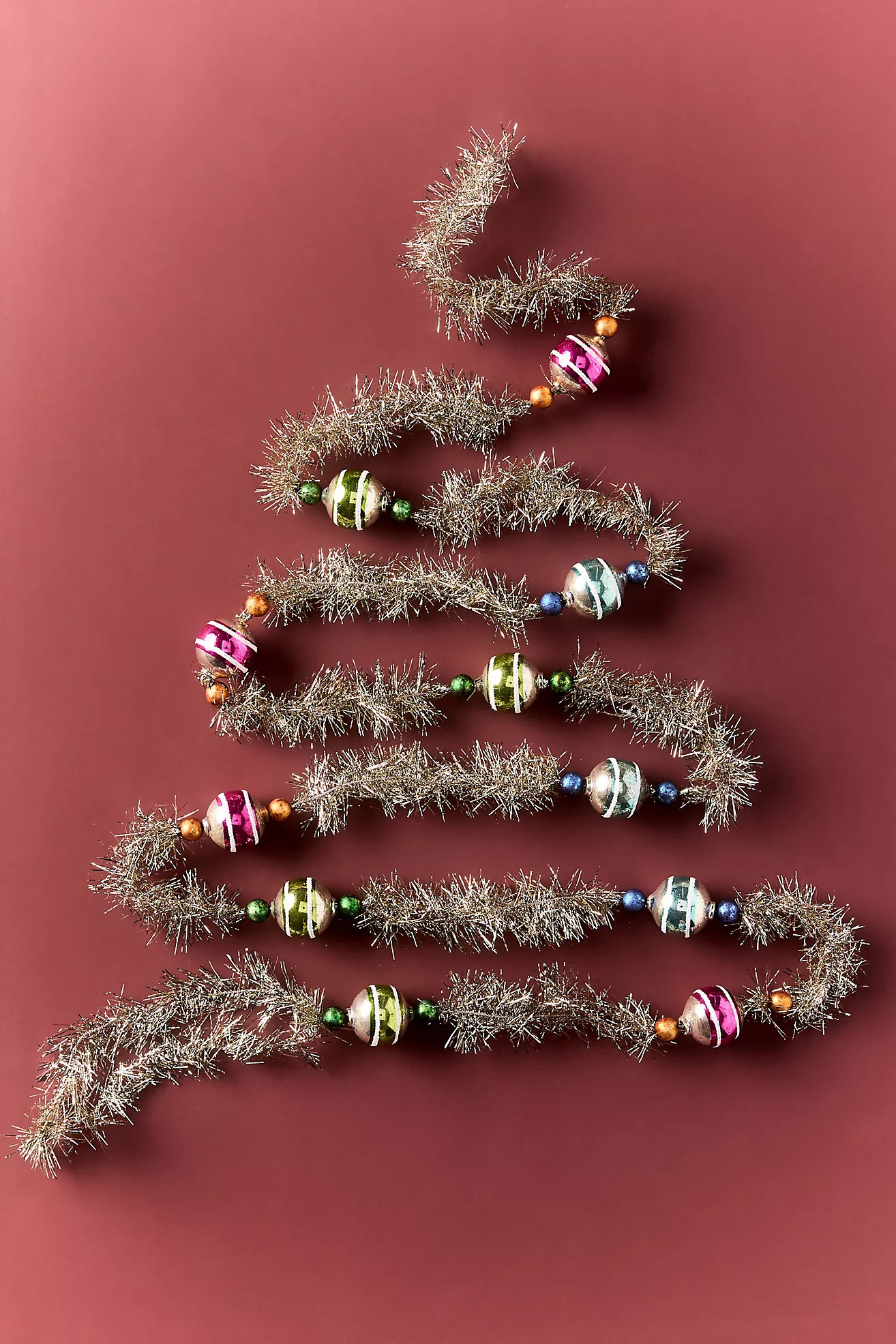 Vintage Tinsel Garland | Anthropologie (US)
