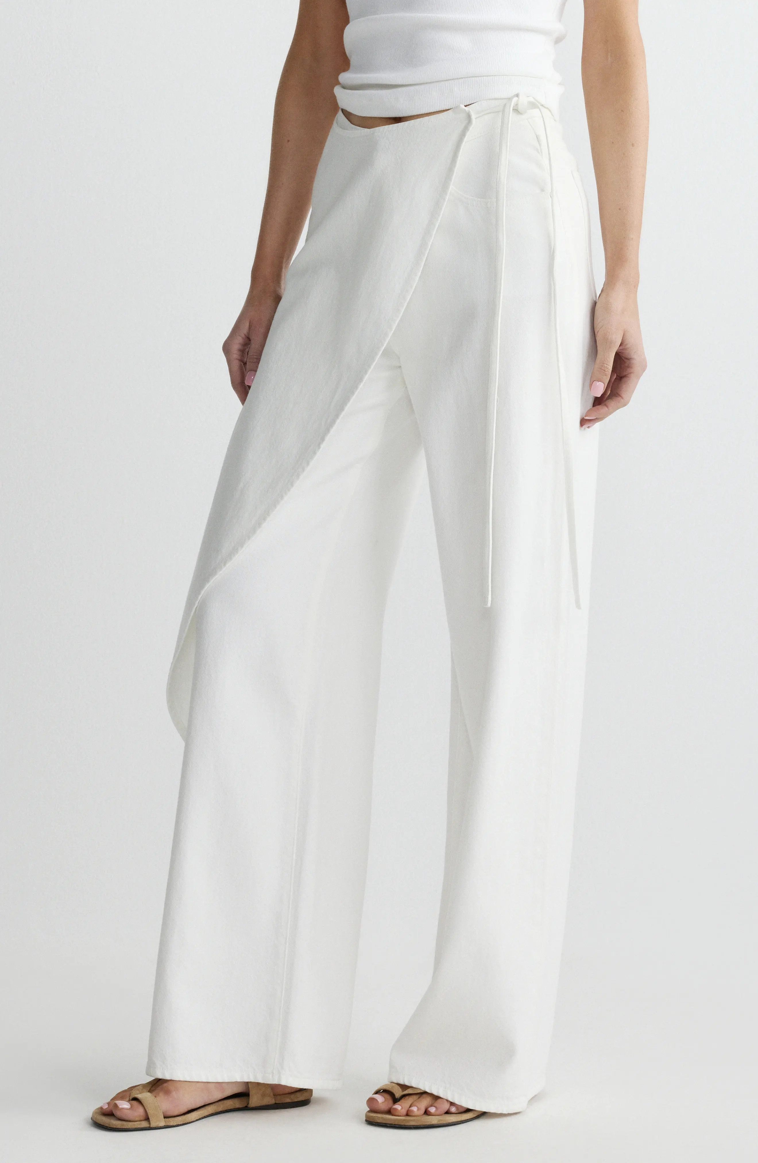 Zoie Wide Leg Wrap Jeans (Women) | Nordstrom | Nordstrom