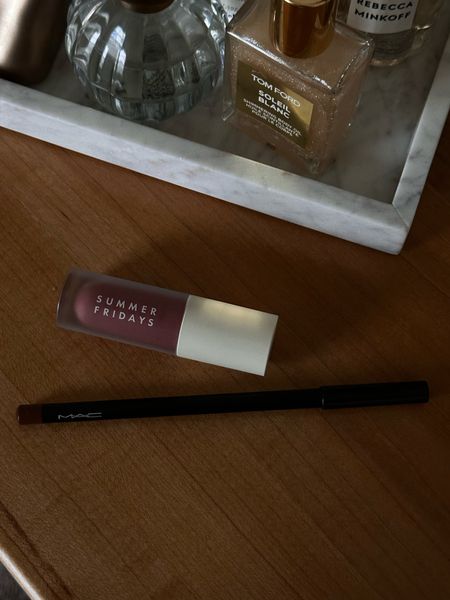 Mac Brown lip liner with summer fridays mauve lip oil 

#LTKmidsize #LTKMostLoved #LTKbeauty