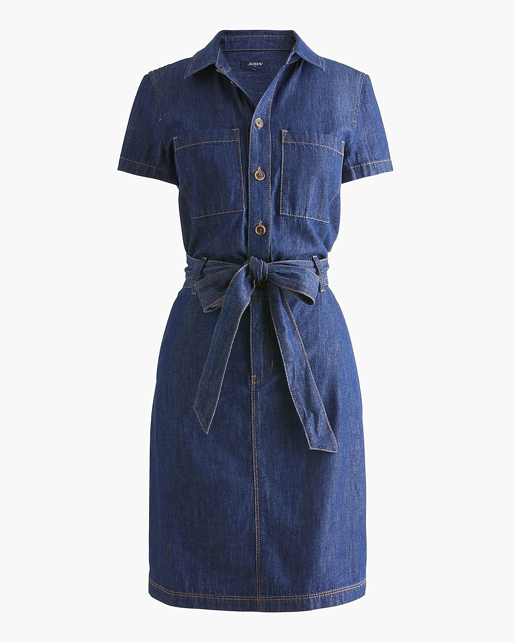 Chambray utility shirt-dress | J.Crew Factory