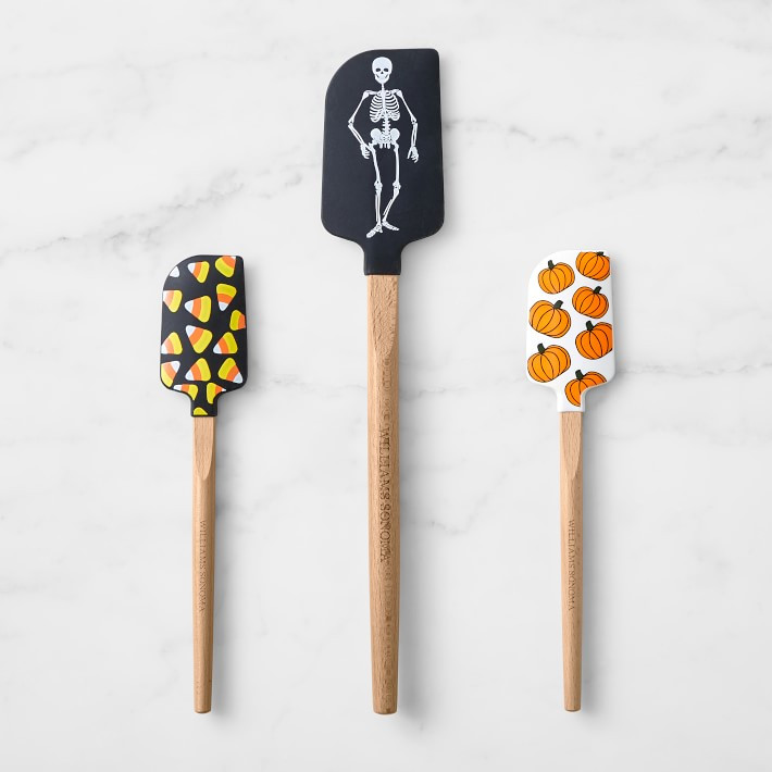 Williams Sonoma Halloween Wood Spatulas | Williams-Sonoma