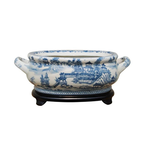 Handle Village Scene Fishbowl | The Enchanted Home