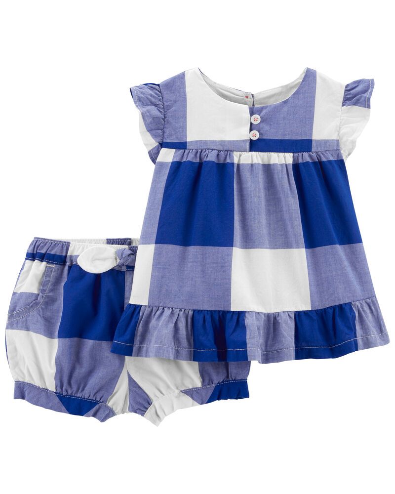 2-Piece Gingham Outfit Set | Carter's