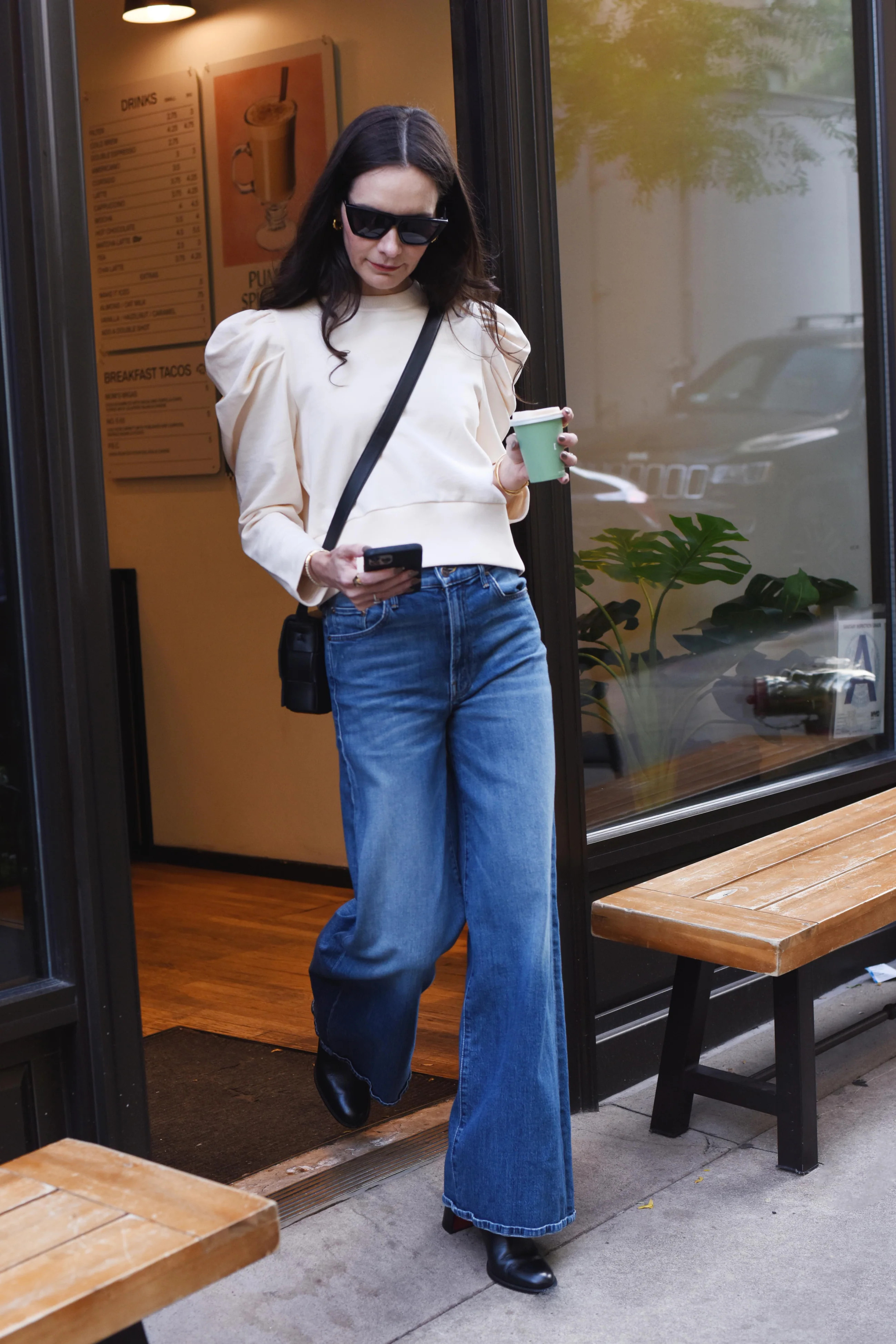 The Just Enough Puff Sweatshirt in Cream | Sold Out NYC