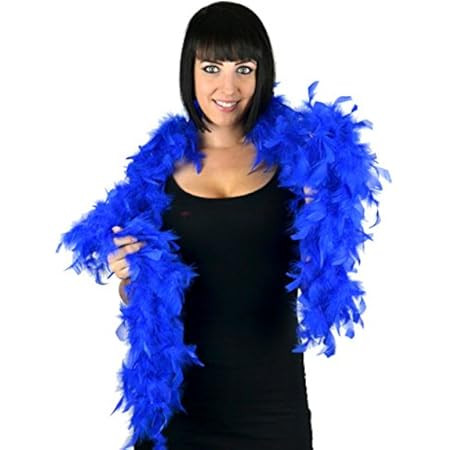 40 Gram 72" Long, Soft Turkey Chandelle Feather Boa Over 18 Color- Dancing Wedding Crafting Party Dr | Amazon (US)