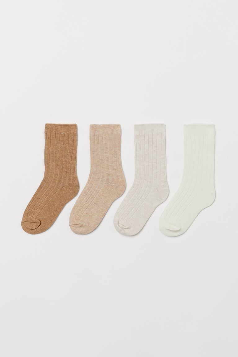 4-pack Socks | H&M (US + CA)