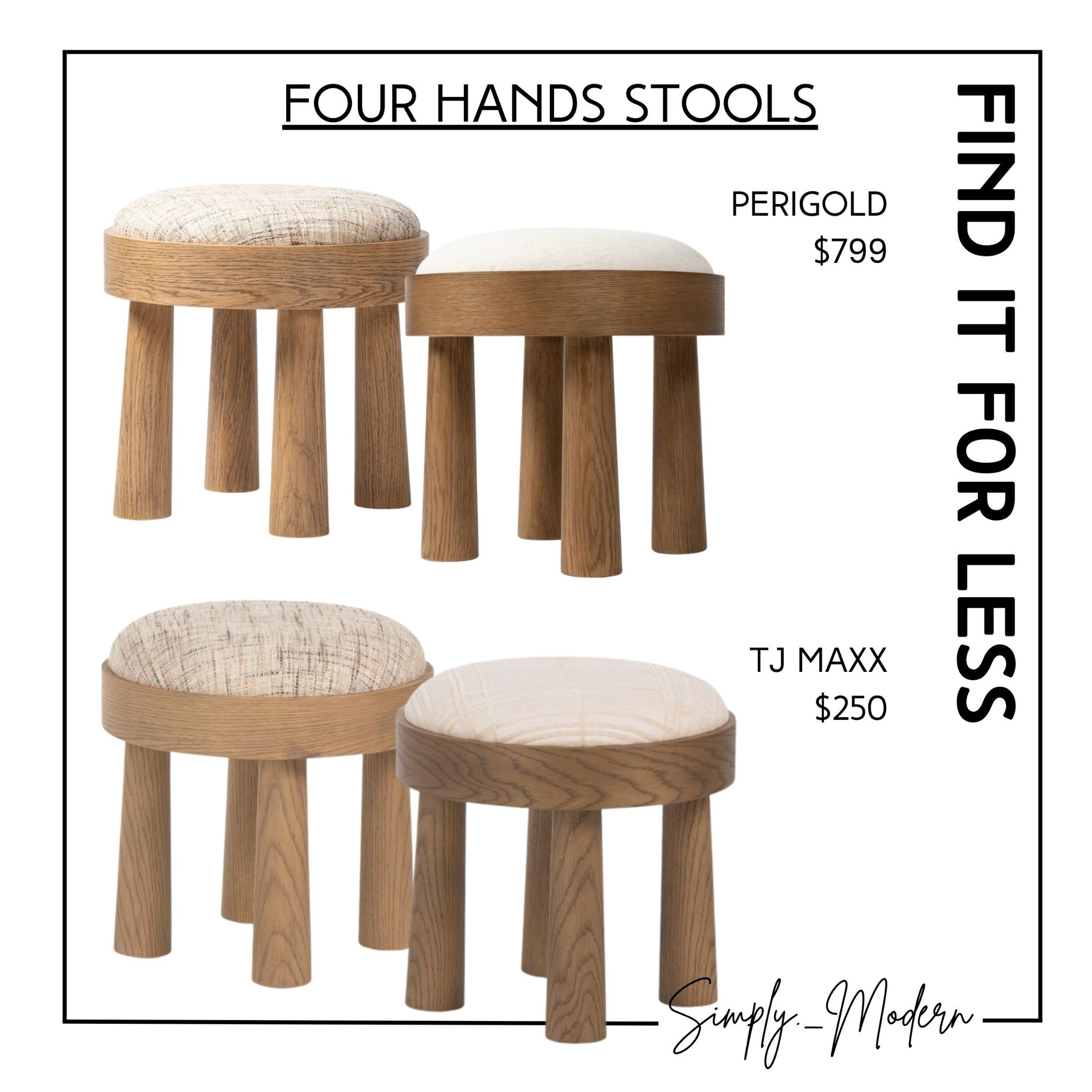 Find it for less- stools

#LTKHome