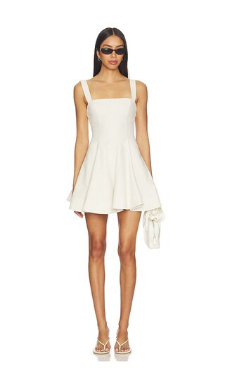 L'Academie Andreia Mini Dress in Ivory. - size M | Revolve Clothing (Global)