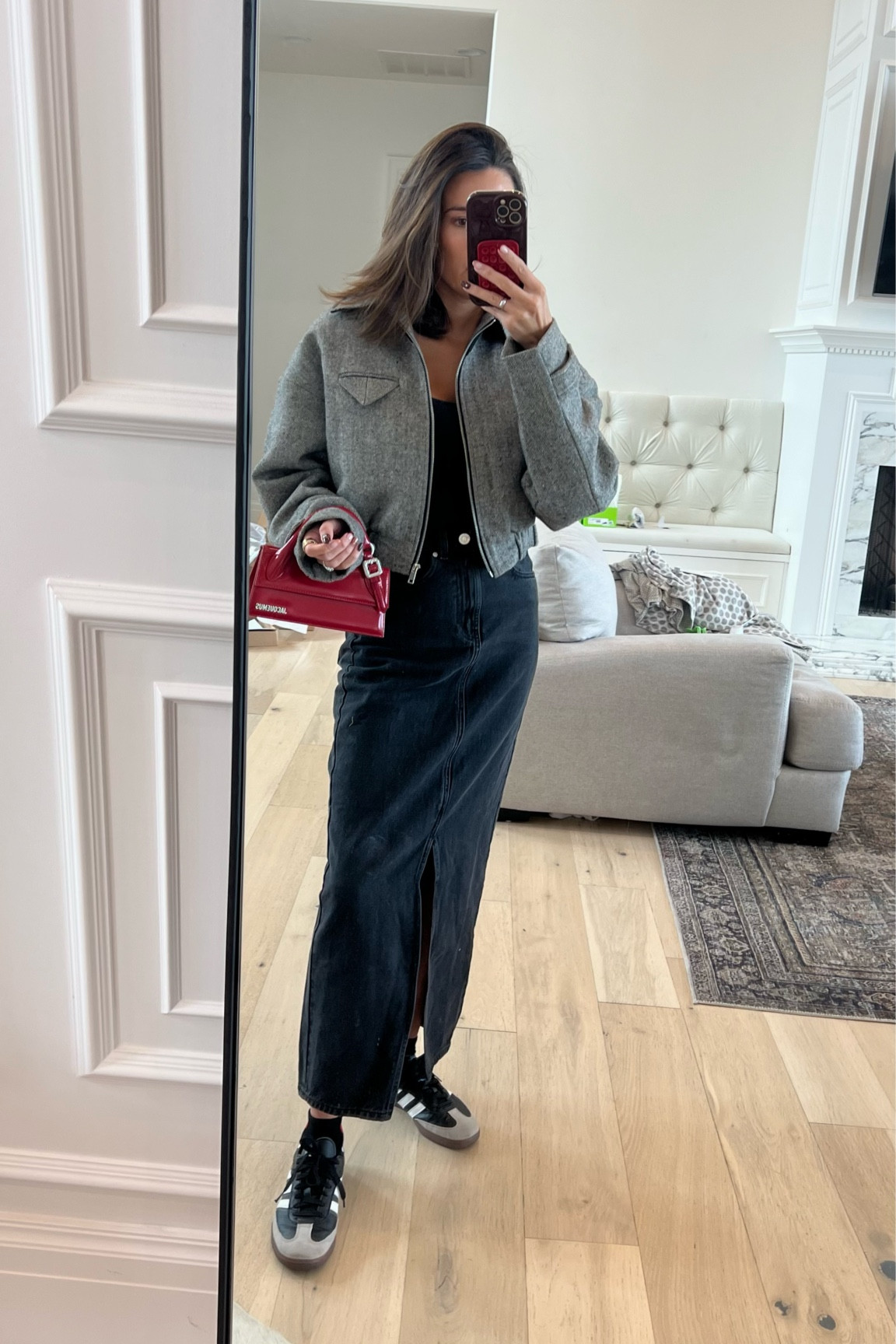 Weekend look 🖤 love this outfit for date night or girls night! My black tank is such a good basic & a favorite of mine. 

I’m wearing size XS in the jacket. 

Fall fashion; fall style; fall outfit; winter outfit; girls night outfit; date night outfit; mango; skims; shopbop; Christine Andrew 

#LTKSeasonal #LTKstyletip #LTKfindsunder100