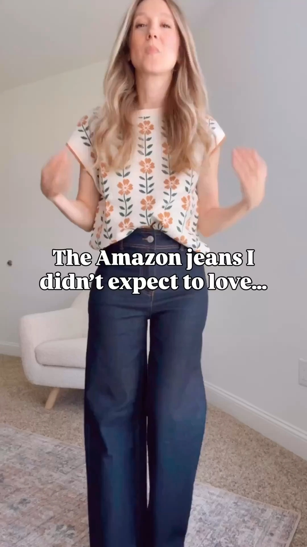 These jeans are amazing! Important sizing note – I sized up to a medium, and they are super comfortable. Size up if in between. 

#LTKootd #LTKSaleAlert #LTKOver40