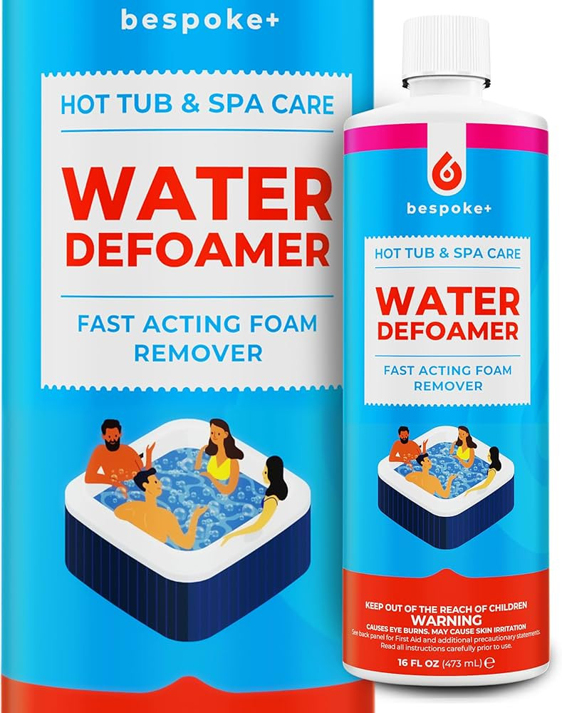 Spa Defoamer for Hot Tub & Hot Tub Foam Eliminator, Spa Anti Foam for Hot Tub Owners to Keep Spa ... | Amazon (US)