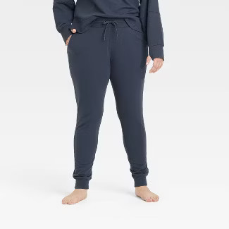 Women's Mid-Rise French Terry Joggers - All in Motion™ | Target