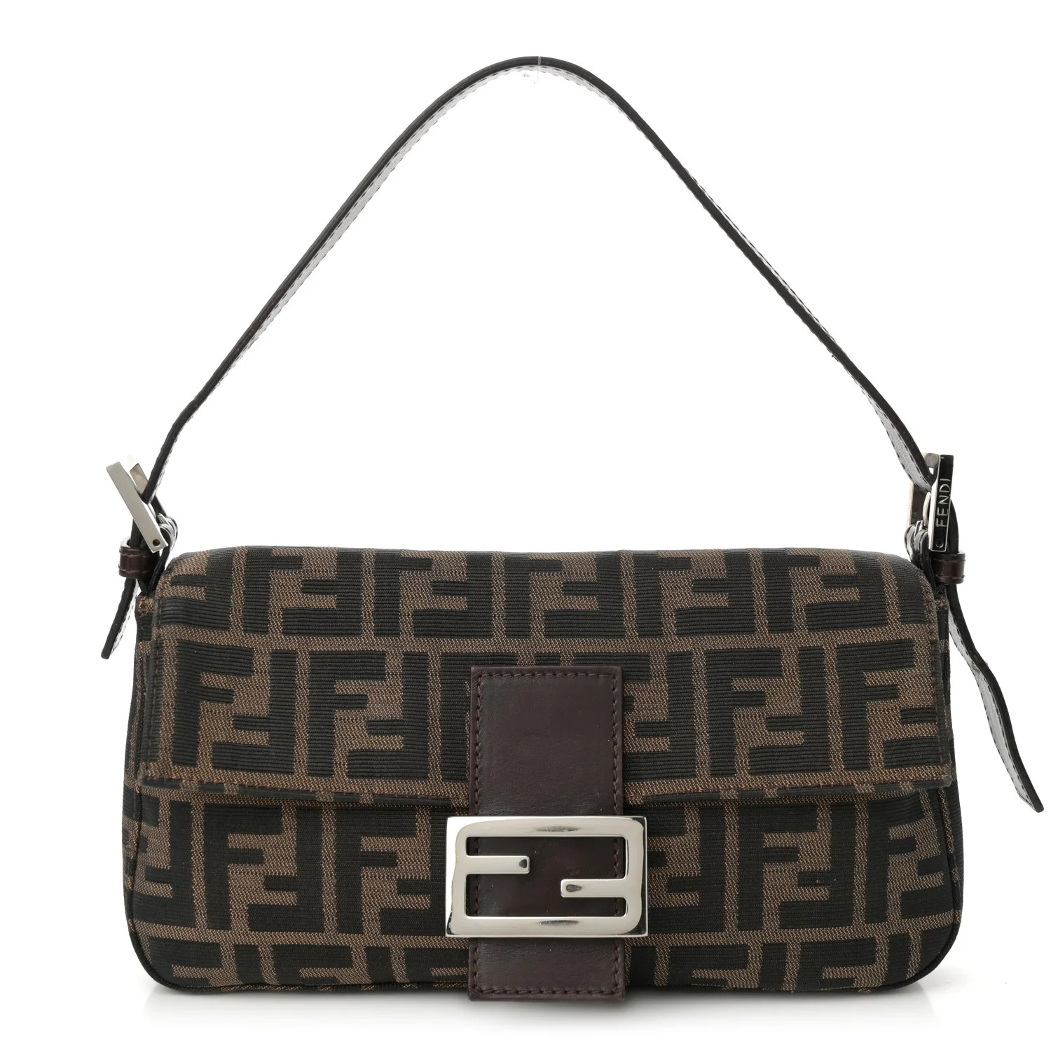 Fendi Zucca Baguette Tobacco 1735687 | FASHIONPHILE (US)