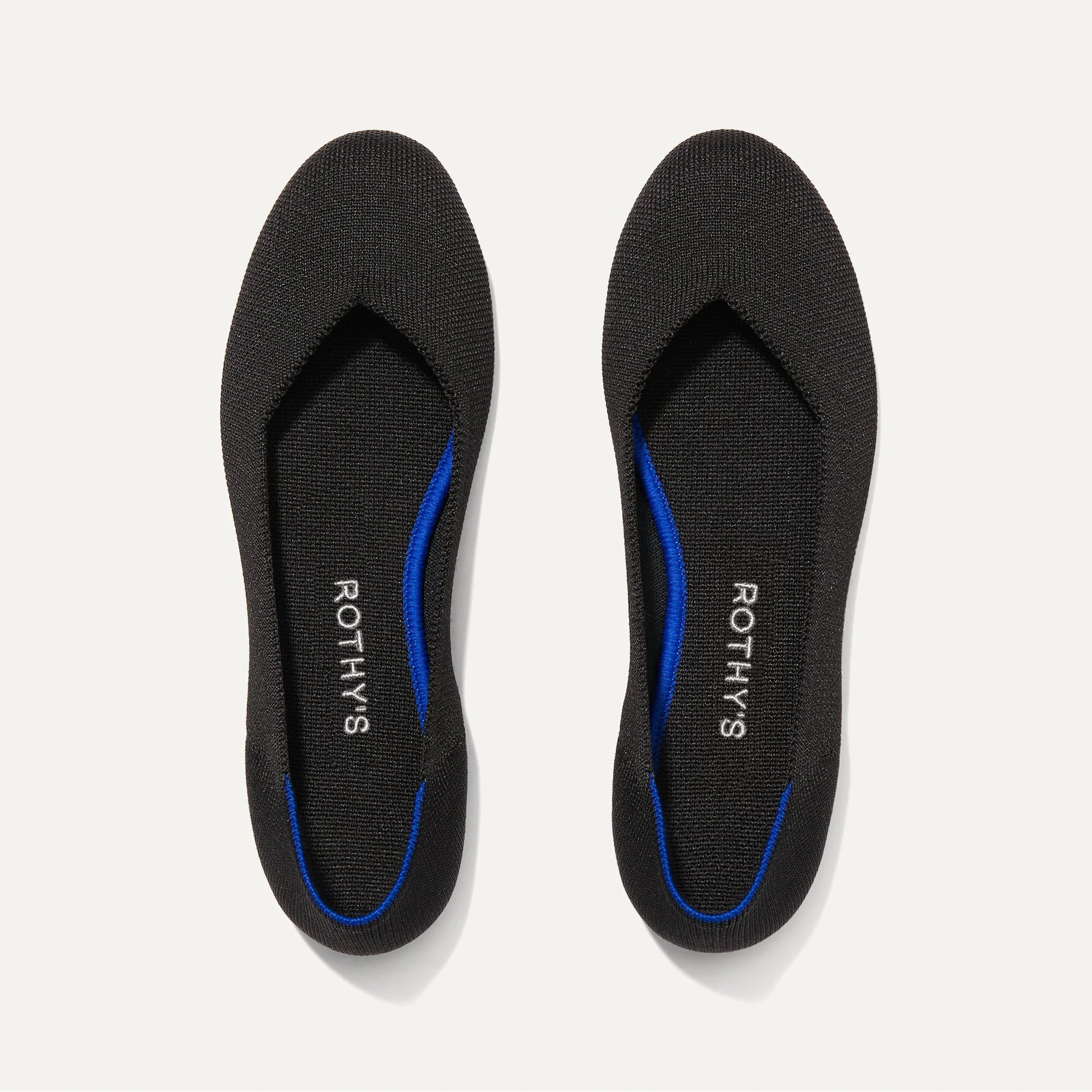 The Flat in Black Solid | Women's Shoes | Rothy's | Rothy's