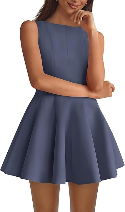 BTFBM Spring Dresses for Women 2026 Elegant Classy A Line Casual Graduation Business Work Party C... | Amazon (US)